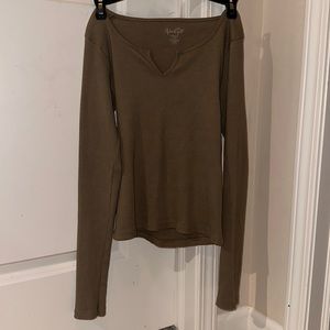 Pacsun: Brown Long Sleeve